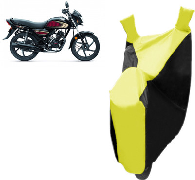 

Oren Tech Two Wheeler Cover for Honda(Dream, Yellow, Black)