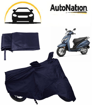 

Autonation Two Wheeler Cover for Honda(Activa 125, Blue)