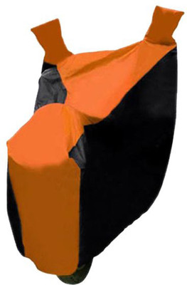 

Ak Kart Two Wheeler Cover for Yamaha(FZ-S, Orange, Black)