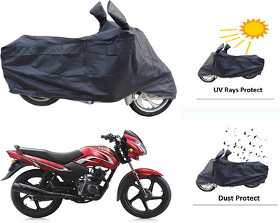 

Creative Via Two Wheeler Cover for TVS(Sport, Black)