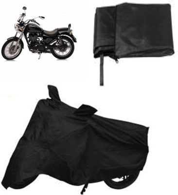 

Capeshoppers Two Wheeler Cover for Royal Enfield(Black)