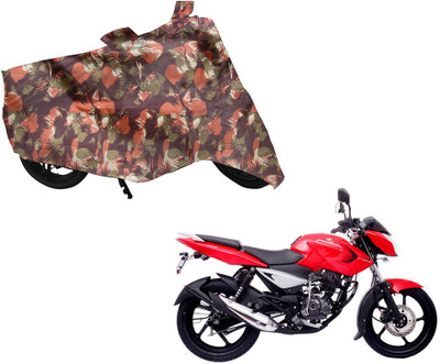 AUTO PEARL Two Wheeler Cover for Bajaj(Pulsar 135 LS DTS-i, Multicolor)