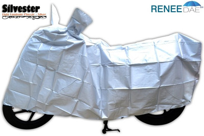 

ReneeDae Two Wheeler Cover for Universal For Bike(Silver)