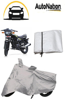 

Autonation Two Wheeler Cover for TVS(Star Sport, Silver)