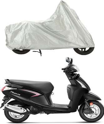 

Creative Via Two Wheeler Cover for Hero(Pleasure, Silver)