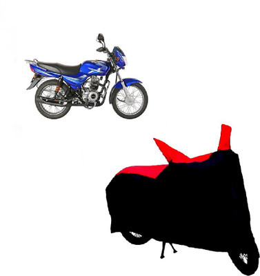

kaaz Two Wheeler Cover for Universal For Bike(Black, Red)
