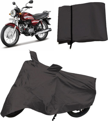 

Capeshoppers Two Wheeler Cover for Hero(Grey)