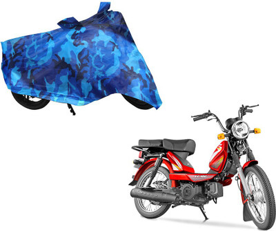 AUTO PEARL Two Wheeler Cover for TVS(Heavy Duty Super XL, Multicolor)