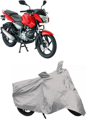 HD Eagle Two Wheeler Cover for Bajaj(Pulsar 135 LS DTS-i, Grey)