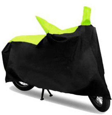 

Ak Kart Two Wheeler Cover for Universal For Bike(Black, Green)