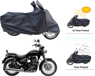 

Creative Via Two Wheeler Cover for Royal Enfield(Thunderbird 350, Black)