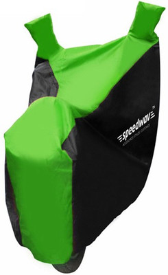 

Speedwav Two Wheeler Cover for Yamaha(Crux, Black, Green)