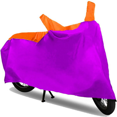 AUTOKIT Two Wheeler Cover for Bajaj(Discover 100 DTS-i, Orange, Purple)