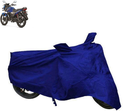 The Auto Home Two Wheeler Cover for Honda(CB Shine, Blue)