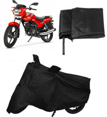 

Capeshoppers Two Wheeler Cover for TVS(Black)