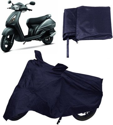 

Capeshoppers Two Wheeler Cover for TVS(Blue)