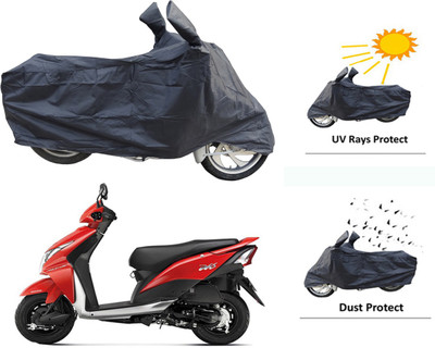 

Creative Via Two Wheeler Cover for Honda(Dio, Black)