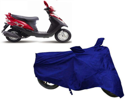 Take Care Two Wheeler Cover for Universal For Bike(Blue)