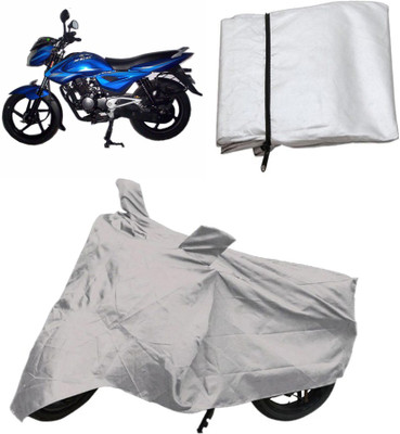 

Capeshoppers Two Wheeler Cover for Bajaj(Silver)