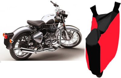 MYTECH Two Wheeler Cover for Royal Enfield(Classic 500, Red, Blue)
