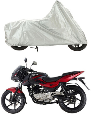 

Creative Via Two Wheeler Cover for Bajaj(Pulsar, Silver)