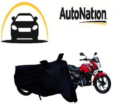 

Autonation Two Wheeler Cover for TVS(Phoenix 125, Black)