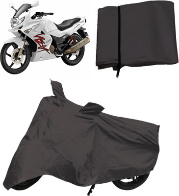 

Capeshoppers Two Wheeler Cover for Hero(Grey)