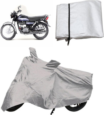 

Capeshoppers Two Wheeler Cover for Hero(Silver)