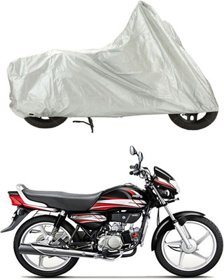 

Creative Via Two Wheeler Cover for Hero(HF Deluxe, Silver)