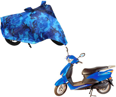 AUTO PEARL Two Wheeler Cover for Avon(E Scoot, Multicolor)