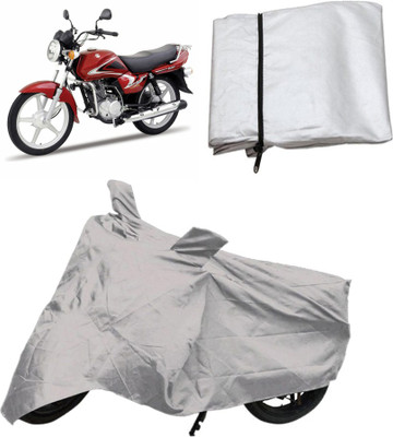 

Capeshoppers Two Wheeler Cover for Suzuki(Silver)