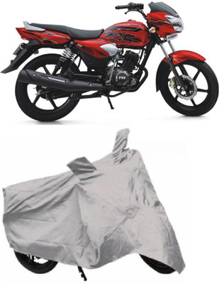 

Car Cover Point Two Wheeler Cover for TVS(Phoenix, Silver)