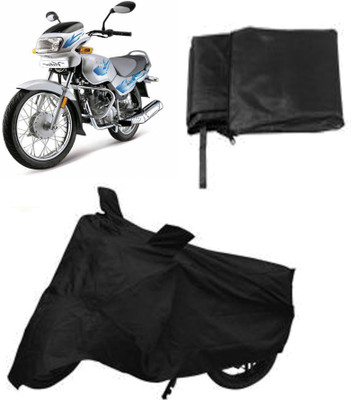 

Capeshoppers Two Wheeler Cover for TVS(Black)