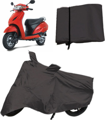 

Capeshoppers Two Wheeler Cover for Honda(Grey)