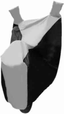 

Dvis Two Wheeler Cover for Royal Enfield(Bullet 500, Silver, Black)
