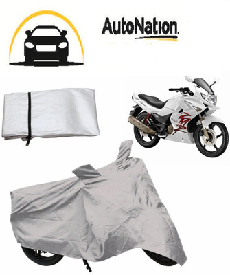 

Autonation Two Wheeler Cover for Hero(Karizma ZMR, Silver)