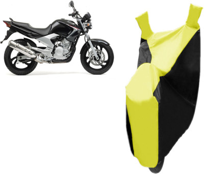 

Red Silk Two Wheeler Cover for Yamaha(YBR, Yellow, Black)