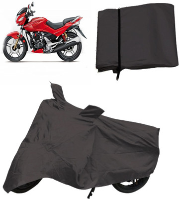 

Capeshoppers Two Wheeler Cover for Hero(Grey)