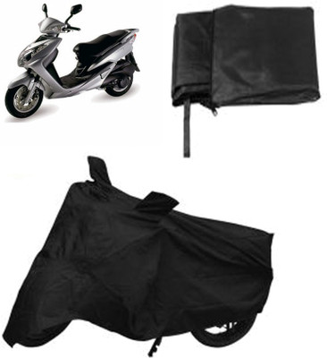 

Capeshoppers Two Wheeler Cover for Kinetic(Black)