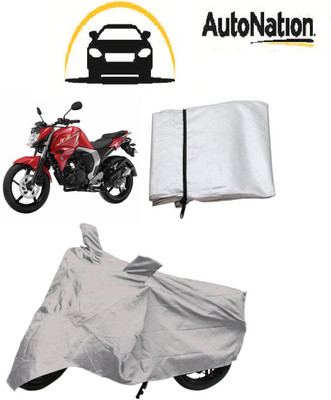 

Autonation Two Wheeler Cover for Yamaha(FZ, Silver)