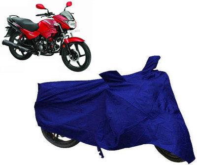 Take Care Two Wheeler Cover for Hero(Glamour, Blue)