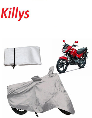 

Killys Two Wheeler Cover for Hero(Glamour, Silver)