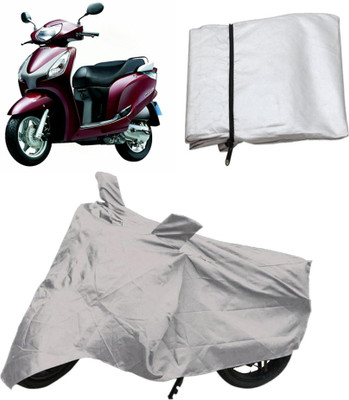 

Capeshoppers Two Wheeler Cover for Honda(Silver)