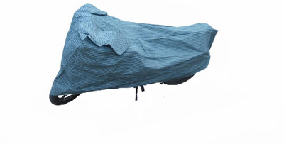 

Wishwell Two Wheeler Cover for Yamaha(FZ16, Green, White)