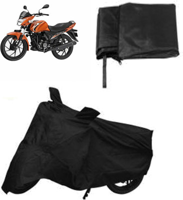 

Capeshoppers Two Wheeler Cover for Suzuki(Black)