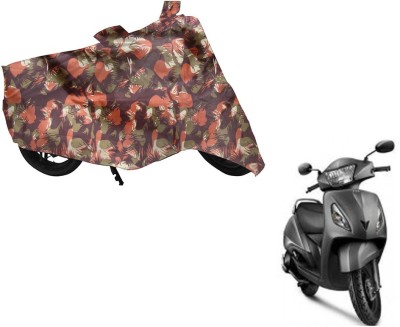 AUTO PEARL Two Wheeler Cover for TVS(Jupiter, Multicolor)