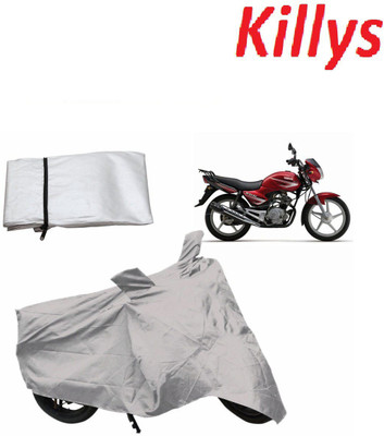 

Killys Two Wheeler Cover for Yamaha(YBR, Silver)