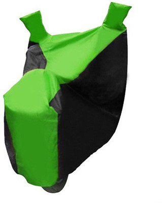 

Dvis Two Wheeler Cover for Bajaj(Discover 150 f, Green, Black)