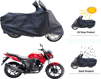

Creative Via Two Wheeler Cover for Honda(CB, Black)