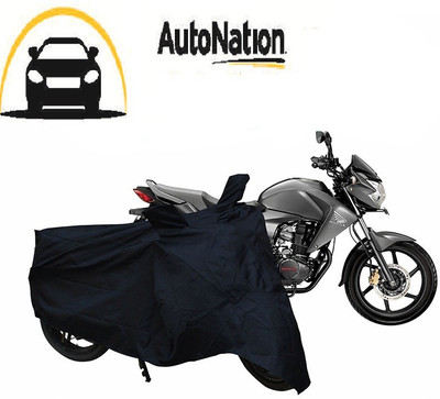 

Autonation Two Wheeler Cover for Honda(CB Unicorn, Black)
